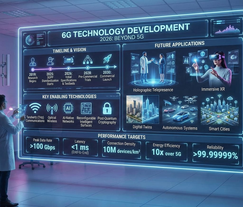 6G Technology Development 2026: What to Expect After 5G