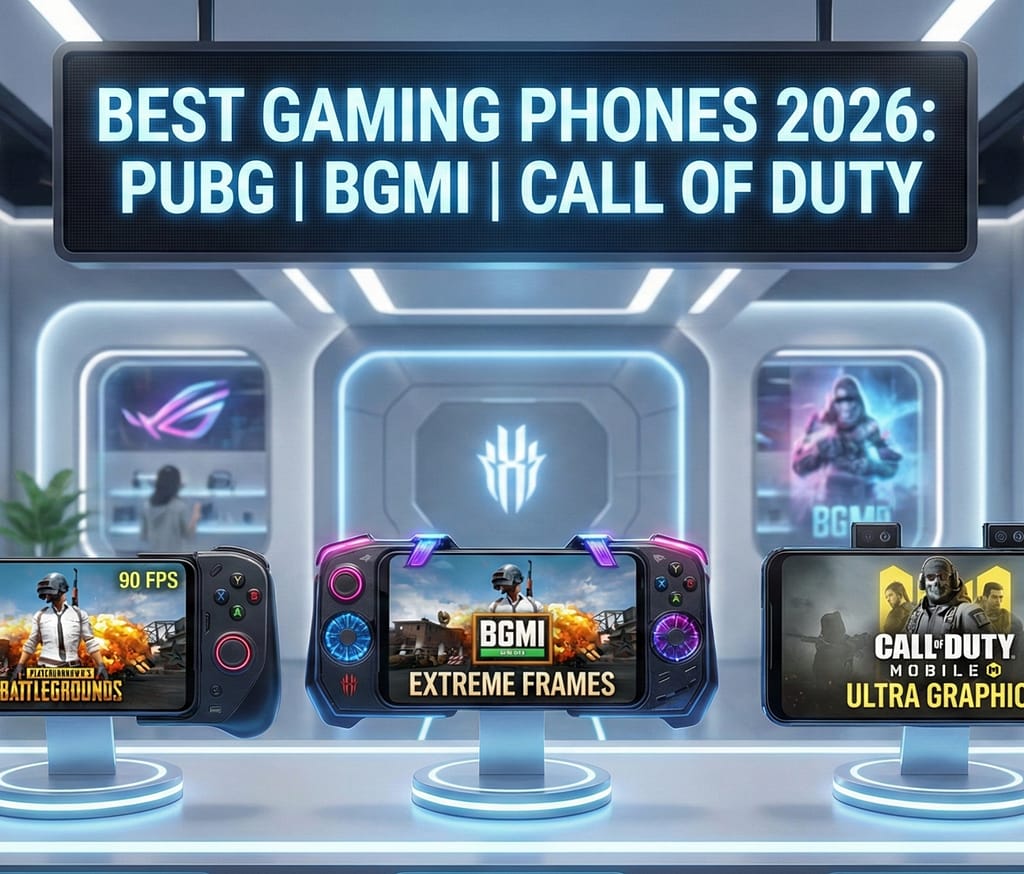 Best Gaming Phones in 2026 for PUBG, BGMI, and Call of Duty