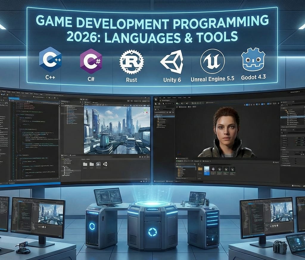 Game Development Programming in 2026: Languages and Tools Used to Build Modern Games